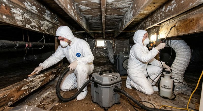 Crawlspace Mold Remediation in Essex County, NJ