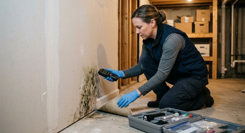 Mold Detection in Mckinney, TX