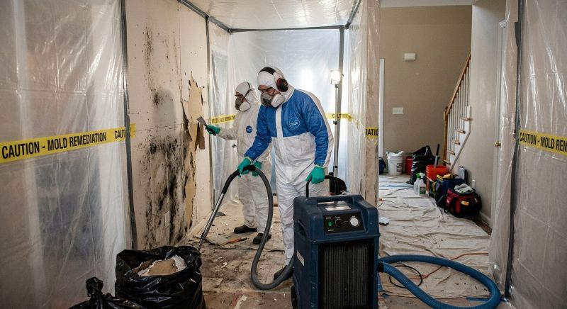 White Mold Mitigation in Fort Worth, TX