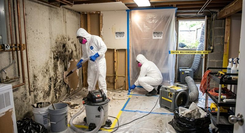 Basement Mold Remediation in West Palm Beach, FL
