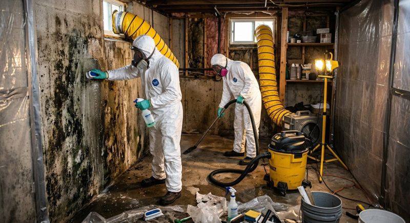 Basement Mold Remediation in Jupiter, FL