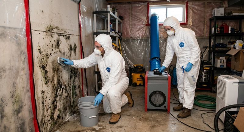 Basement Mold Removal in Fort Worth, TX