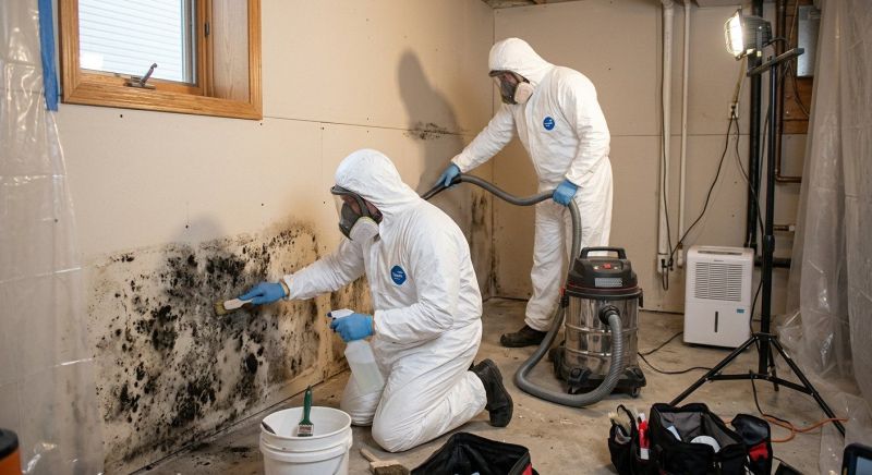 Black Mold Removal in Denton, TX