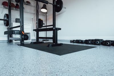 Garage Turned into Home Gym